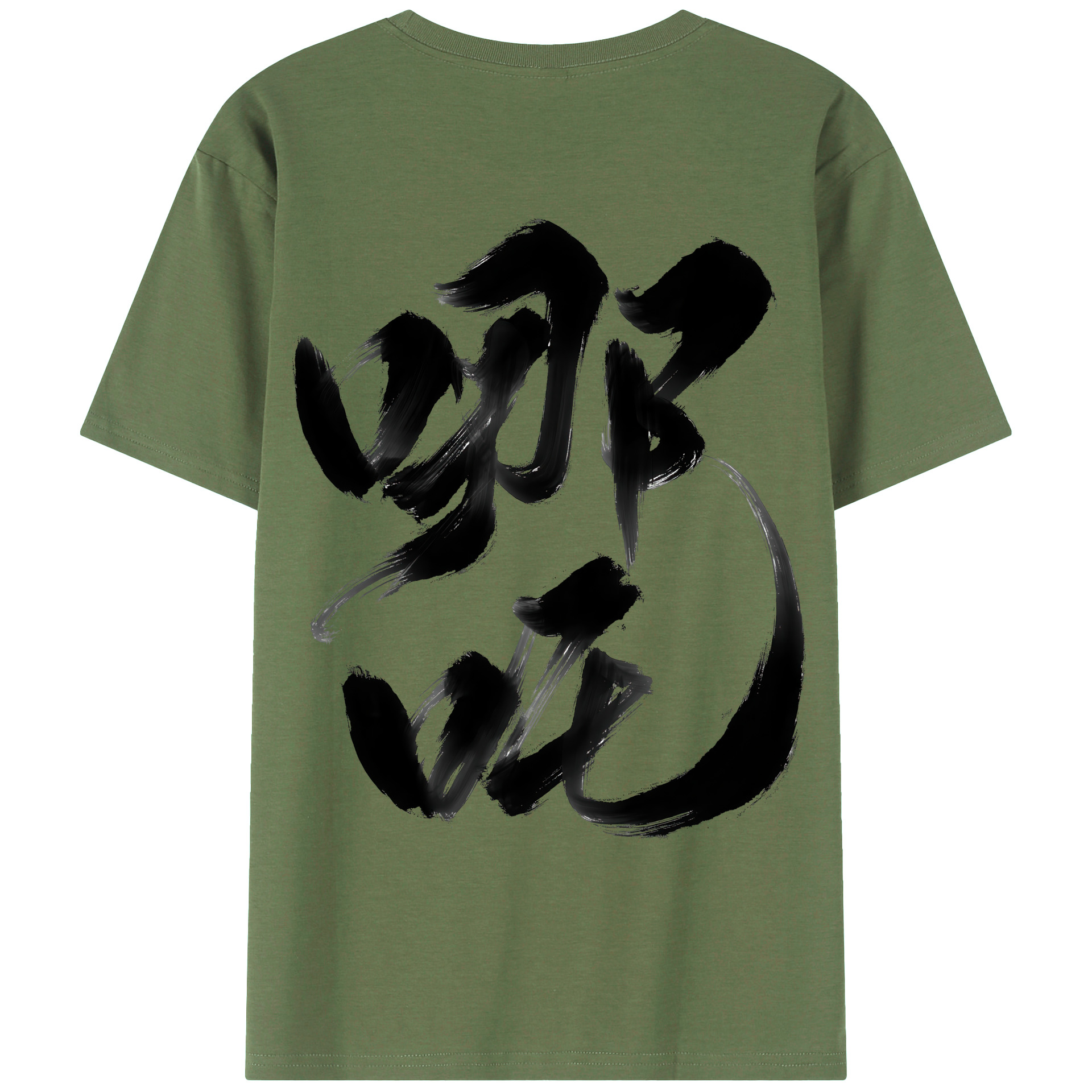 （画像用） Ne Zha 2 ナタ 魔童の大暴れ 綿100％ メンズ半袖Tシャツ（バックプリント） 通気性
